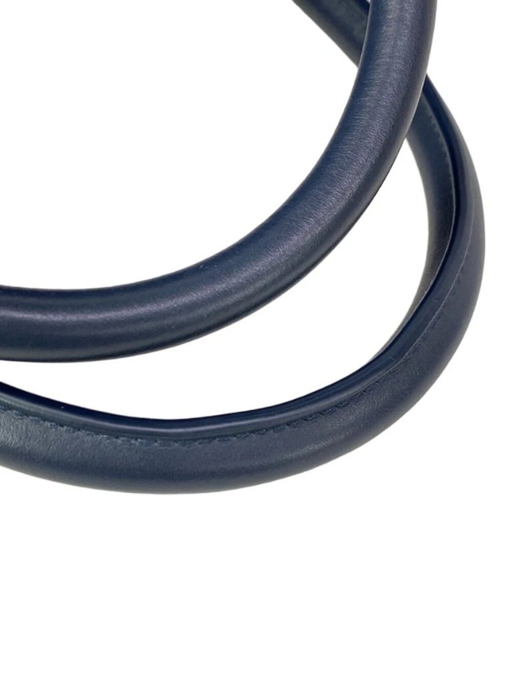 DIOR/ChristianDior Rango 50 Navy Dark Navy Multi Canvas Leather Boston Bag - Picture 7 of 13